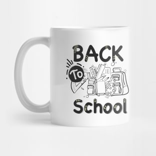 back to school coloring Mug